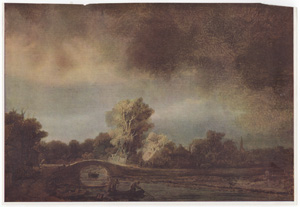 Landscape with Stone Bridge by Rembrandt